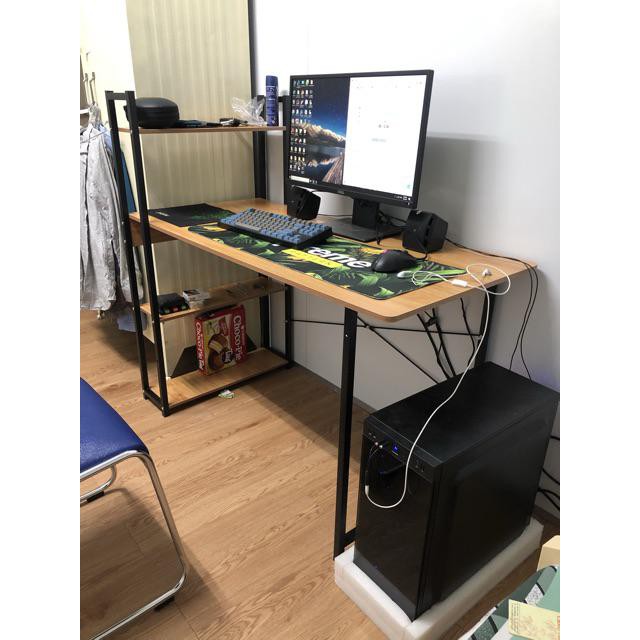 Bàn làm việc kèm kệ sách đa năng Tâm House BXG006 (D120xR55xC75) | BigBuy360 - bigbuy360.vn