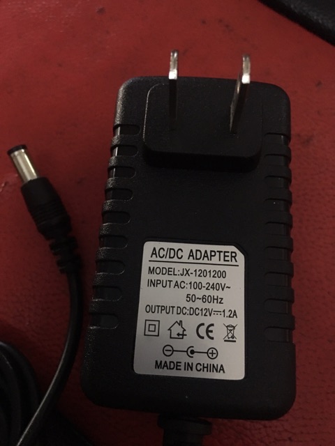 Nguồn Micro - Adapter Đầu Micro - Adapter chân tròn 12V, Củ nguồn đầu Micro hát Karaoke
