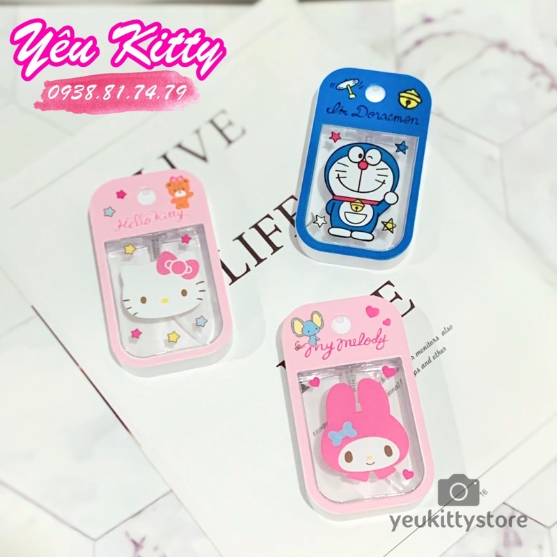 BÌNH XỊT HELLO KITTY DORAEMON DOREMON