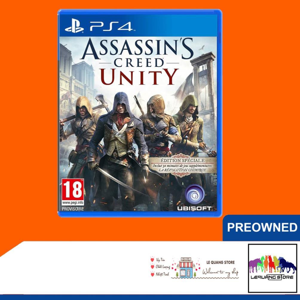 Đĩa game PS4: Assassin's Creed: Unity