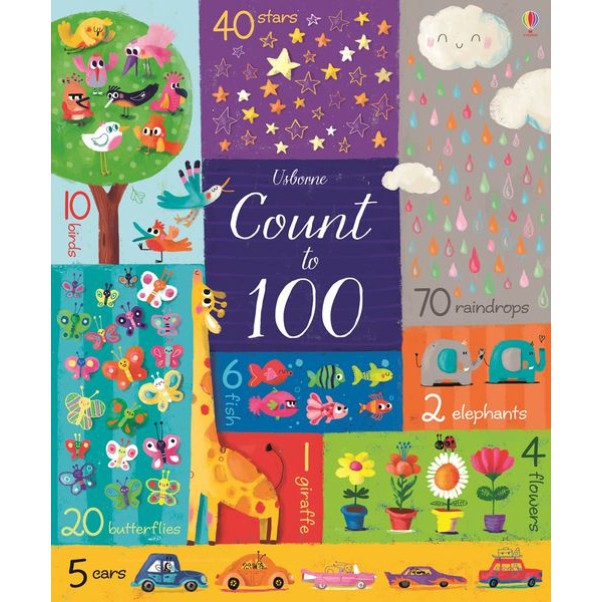 Sách - Anh: Usborne Count To 100