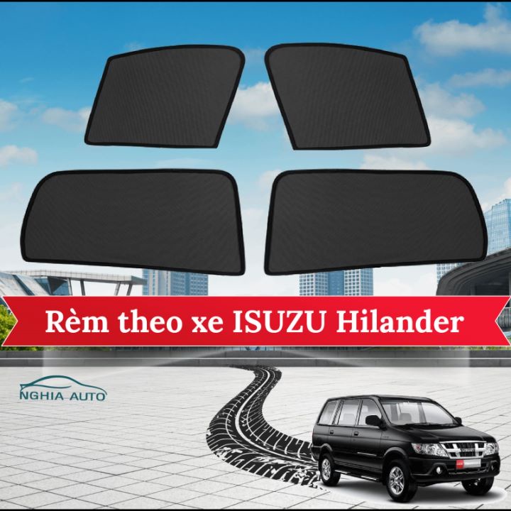 Rèm che nắng, Chắn nắng ô tô ISUZU Hilander