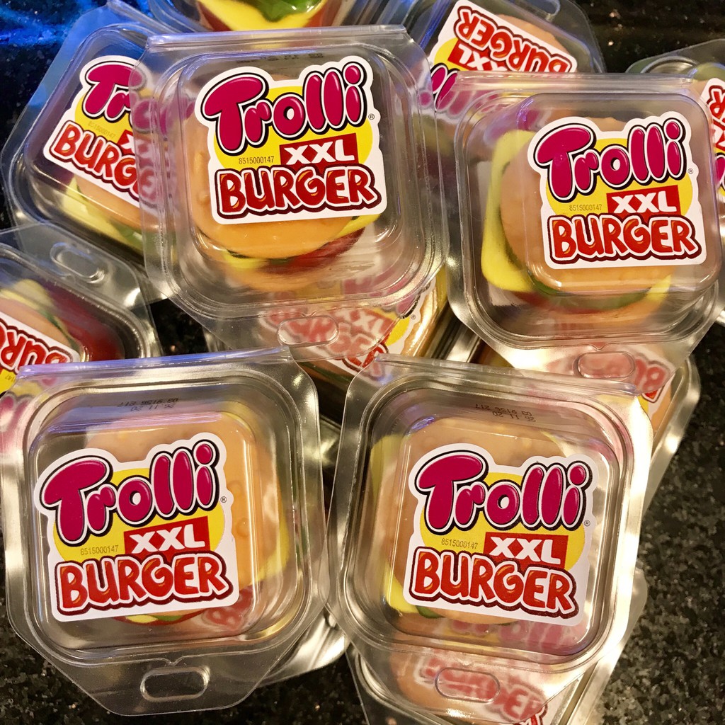 Kẹo dẻo Trolli Burger XXL 50gr/ 1 viên