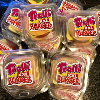 Kẹo dẻo trolli burger xxl 50gr/ 1 viên