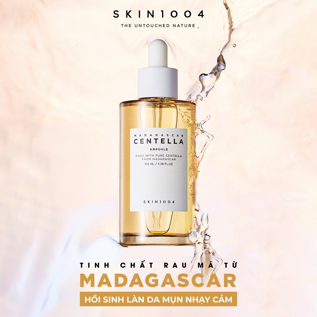 SKIN1004 - Tinh chất rau má làm dịu phục hồi Madagascar Centella Asiatica Ampoule 55ml da nhạy cảm | BigBuy360 - bigbuy360.vn