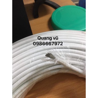 Dây điện amiang chịu nhiệt ,chống cháy ,cách điện 1x6mm giá bán /m