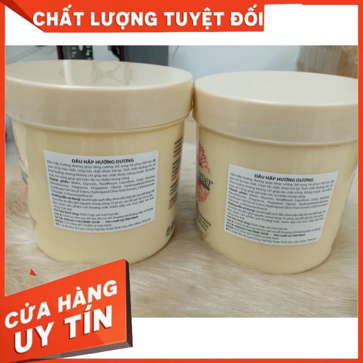 Hấp dầu hướng dương 1000mml FREESHIP  cải thiện , khắc phục tóc hư tổn, giúp tóc chắc khỏe , mềm mượt