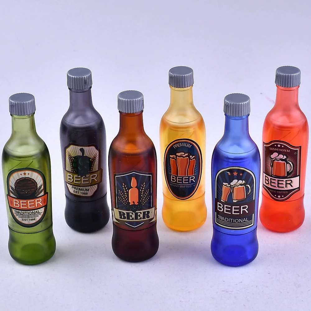 [Hàng mới về] Son bóng không màu dưỡng ẩm chăm sóc môi hình chai bia