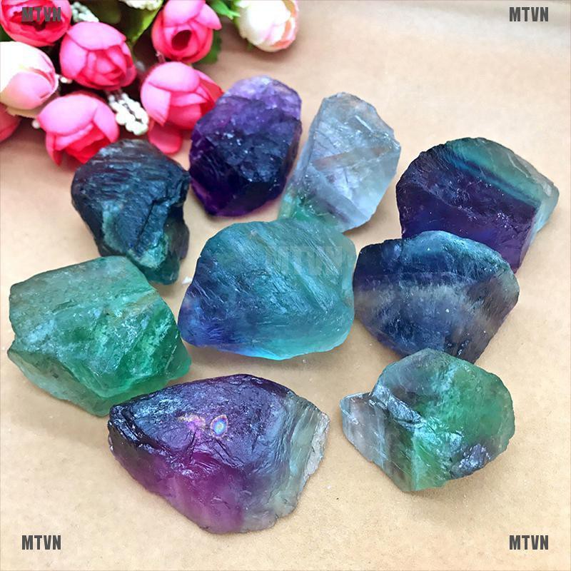 Đá fluorite tròn nhựa tự nhiên