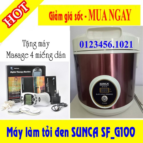 Máy làm tỏi đen SUNCA SF_G100