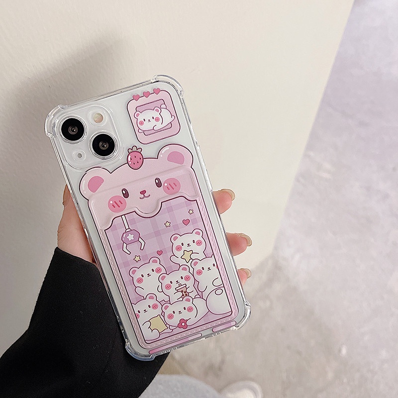 Ốp lưng iphone trong túi đựng thẻ ảnh Arrived 6/6s/6plus/6splus/7/7plus/8/8plus/xs/11/12/13/14/pro/max/plus/promaxTT15