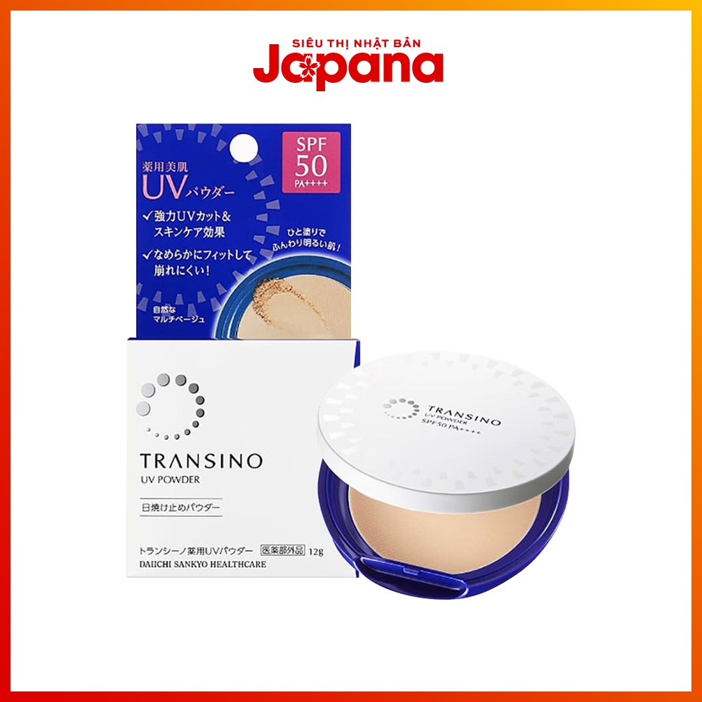 Phấn phủ Transino UV Powder SPF 50/PA++++ 12g