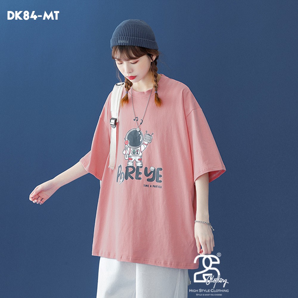 Áo Phông Nam Nữ Unisex Cute 2S Clothing, Áo Thun Tay Lỡ Trơn Basic Tee Hình In Dễ Thương DK84