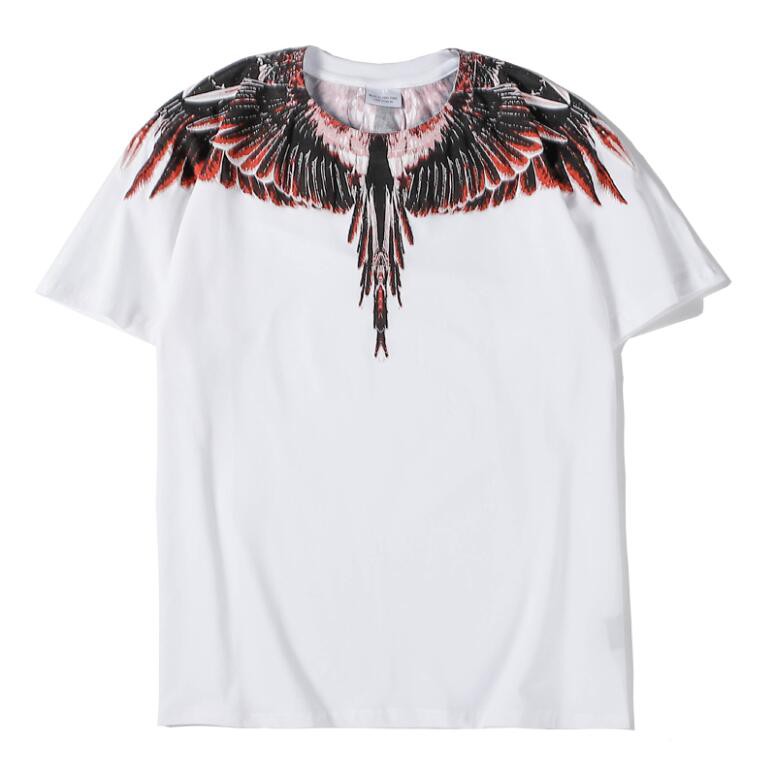 Áo Thun Ngắn Tay Unisex In Hình Cánh Thiên Thần