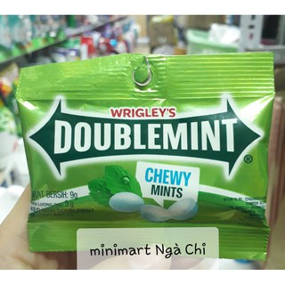 KẸO NHAI DOUBLEMINT HƯƠNG BẠC HÀ GÓI 9G