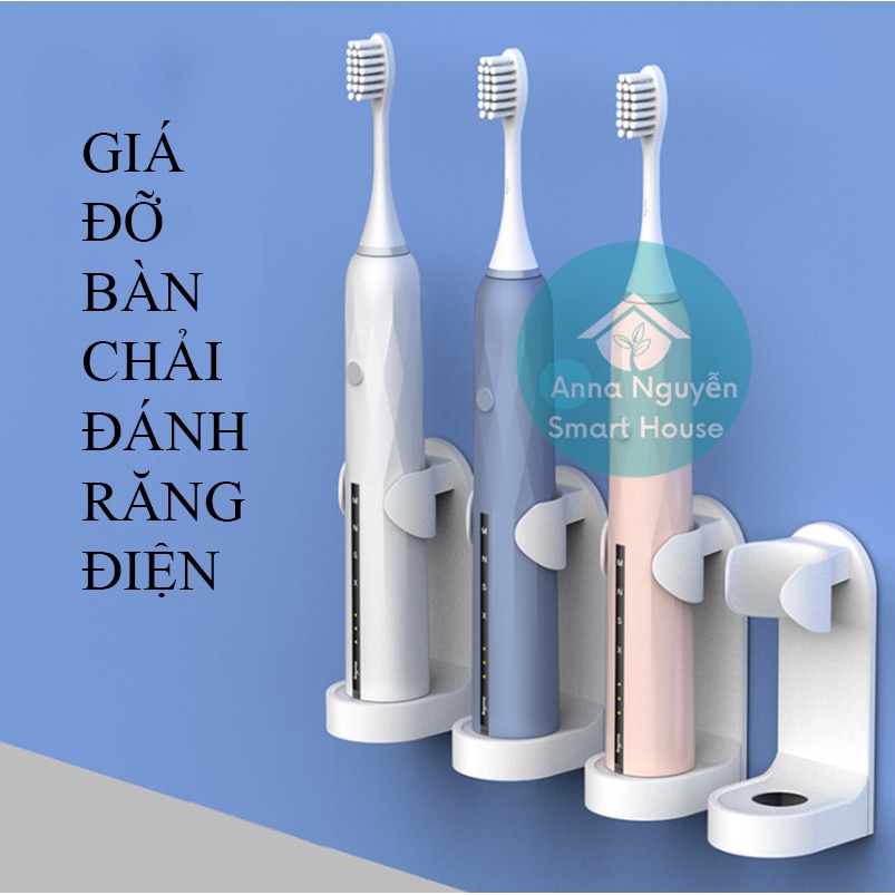 Giá đỡ treo trường bàn chải đánh răng điện phù hợp 98% các loại bàn chải điện trên thị trường