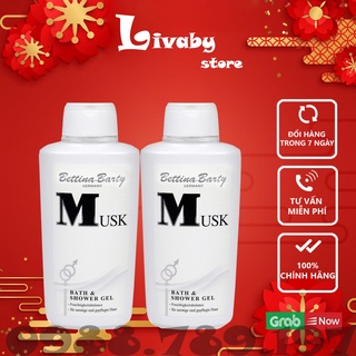 Sữa Tắm trắng Musk Bettina Barty của Đức 500 ml