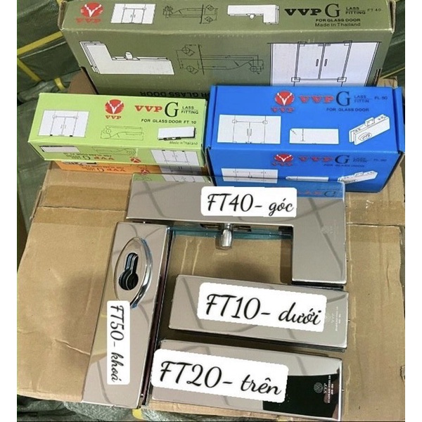 Kẹp kính cường lực VVP Thái Lan - Kẹp trên, kẹp dưới, kẹp góc L, kẹp khoá, kẹp đỉnh
