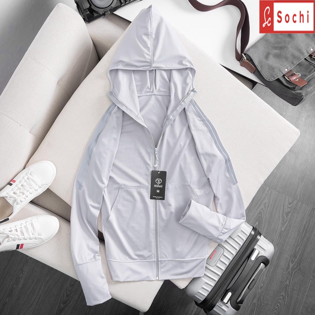 Áo chống nắng nam cao cấp, áo khoác chống nắng nam nữ thoáng mát hàng hiệu ngăn tia UV mã CN02