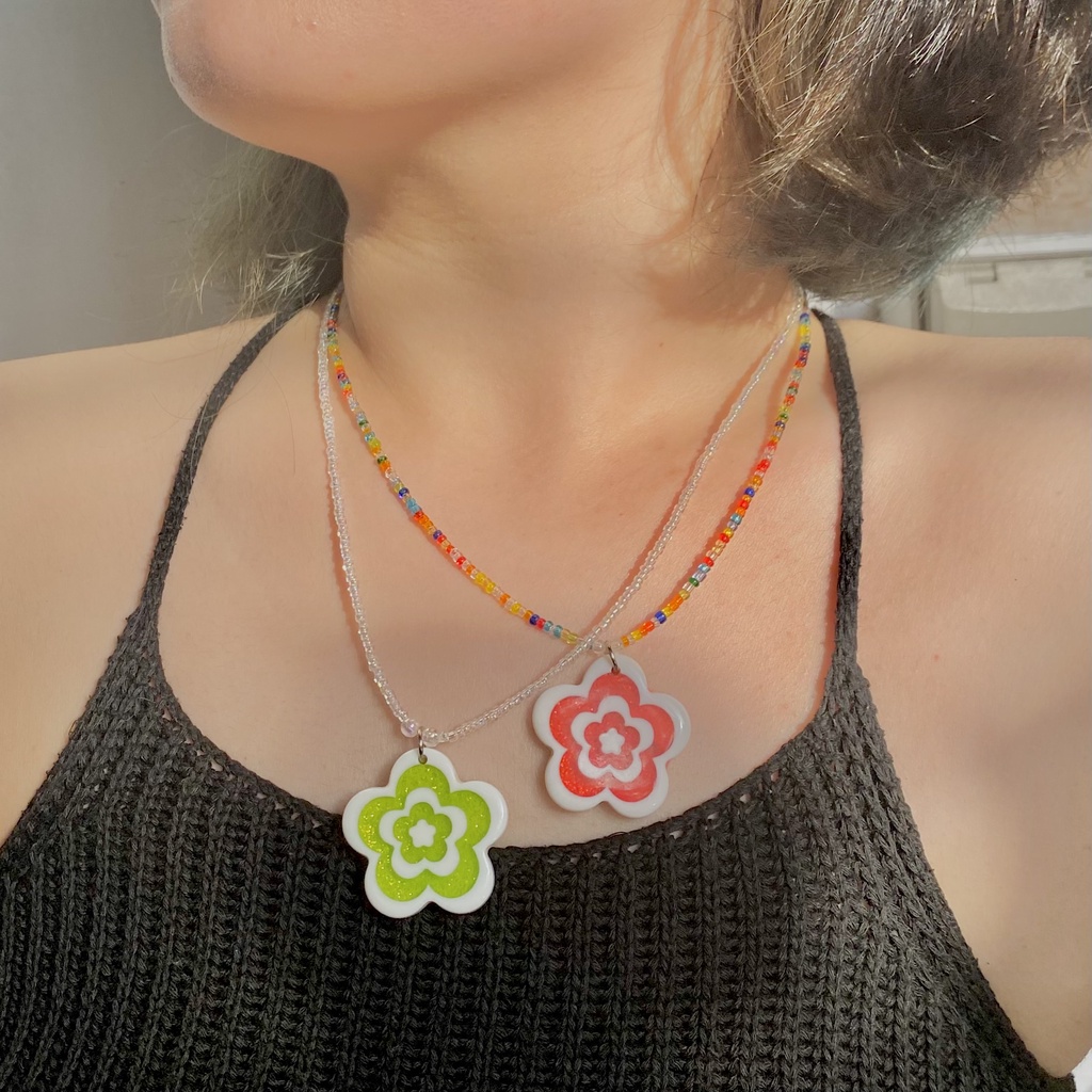✿ Vòng cổ một bông hoa xinh vạn người muốn hái ✿ Dây chuyền Ciwu ✿
