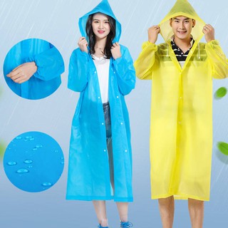Áo mưa có mũ trùm thiết kế gọn nhẹ tiện lợi