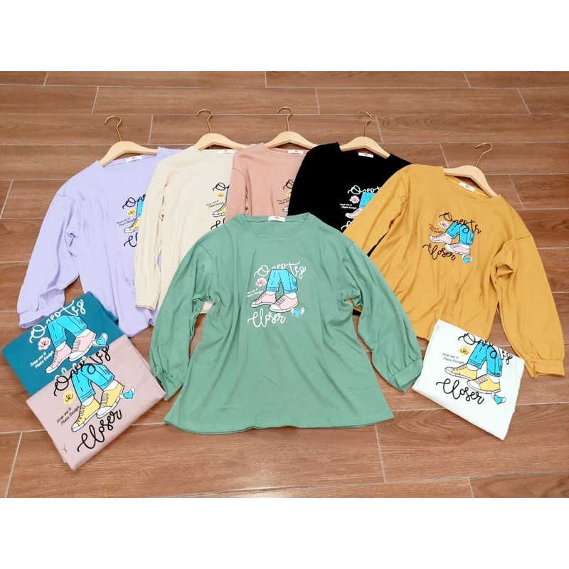 Áo Sweater Quảng Châu Hoạt Hình Dễ Thương Full Màu Ảnh Thật P01❤️❤️