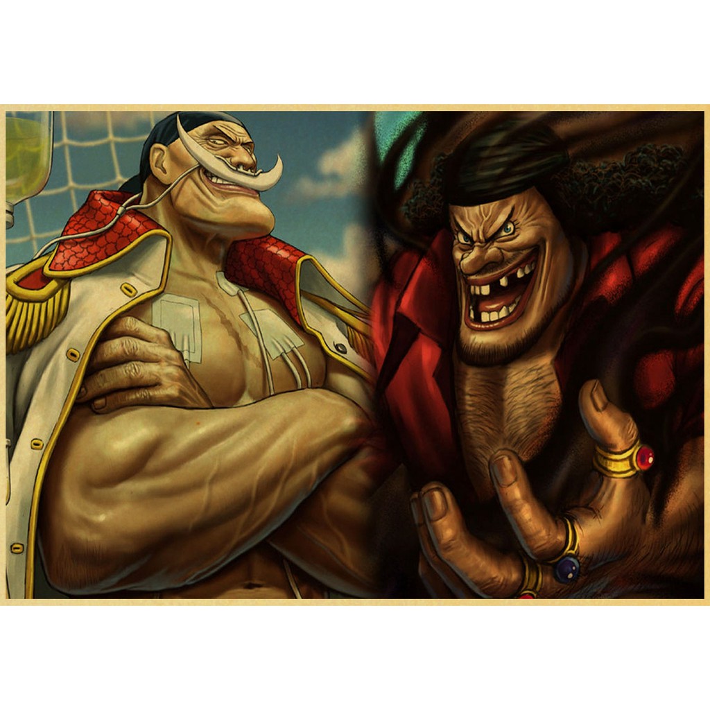 Tấm áp phích hình anime One Piece treo tường trang trí nội thất