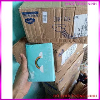 Thùng giấy ăn cầu vồng siêu dai (Thùng 30 gói)