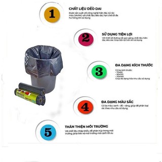 TÚI ĐỰNG RÁC ĐEN TỰ PHÂN HUỶ