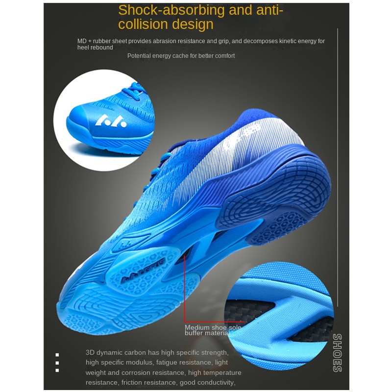Giày Thể Thao YONEX Siêu Nhẹ Thoáng Khí Chống Trượt Màu Sắc Gradient Thời Trang Cho Nam Và Nữ