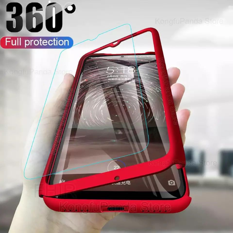 Ốp Điện Thoại Kính Cường Lực Cứng Bảo Vệ Toàn Diện 360 Độ Cho HUAWEI P30 P20 PRO P10 P9 PLUS LITE
