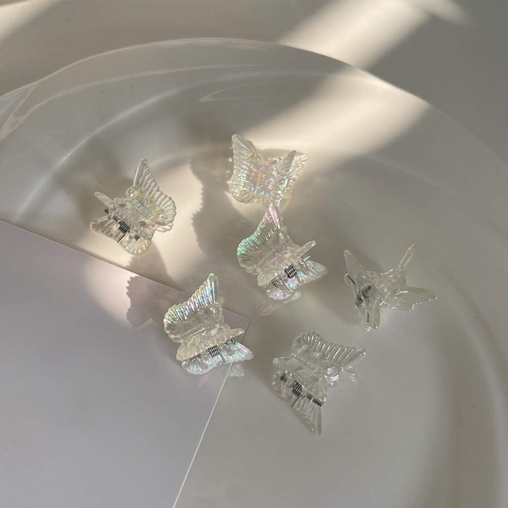 Kẹp Tóc Càng Cua Trong Suốt Nhiều Màu Sắc Cho Nữ