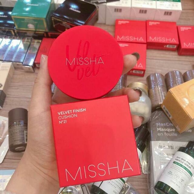 Cushion missha vỏ đỏ mới nhất