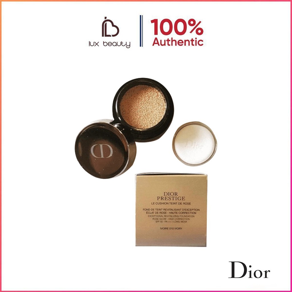 Cushion siêu đắt giá của D-ior Prestige Le Cushion Teint De Rose SPF50 Minisize 4gr