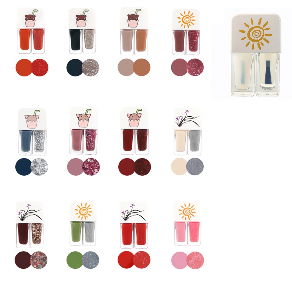 Sơn Móng Tay 8ml Khô Nhanh Tự Nhiên Không Mùi Tiện Dụng