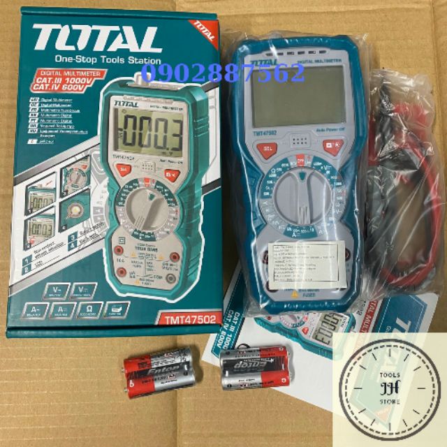 Đồng hồ đo điện vạn năng Total TMT47502
