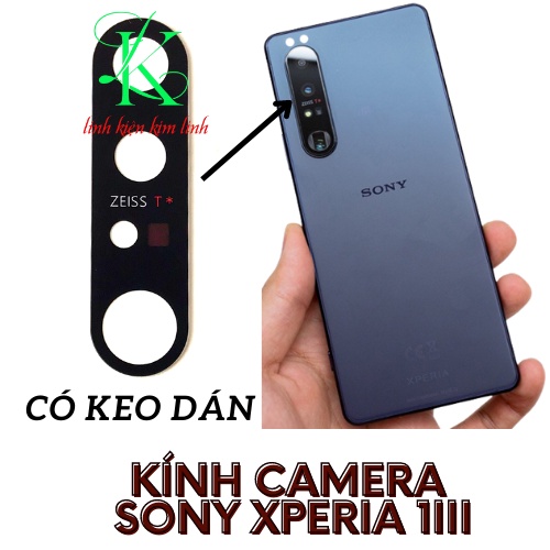 Kính camera sony xperia 1iii có sẵn keo dán ( Kính camera của sony Xperia 1III )
