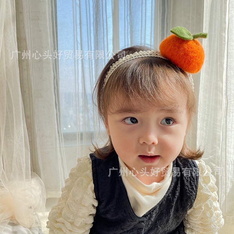 Băng đô hoa quả nổi siêu đáng yêu cho bé