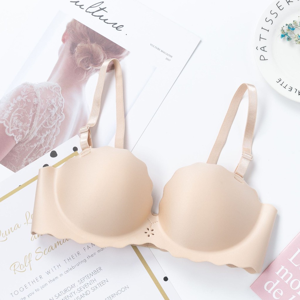 Áo Lót Đúc Su Bàn Tay Không Gọng Đệm Dày Nâng Ngực AL01