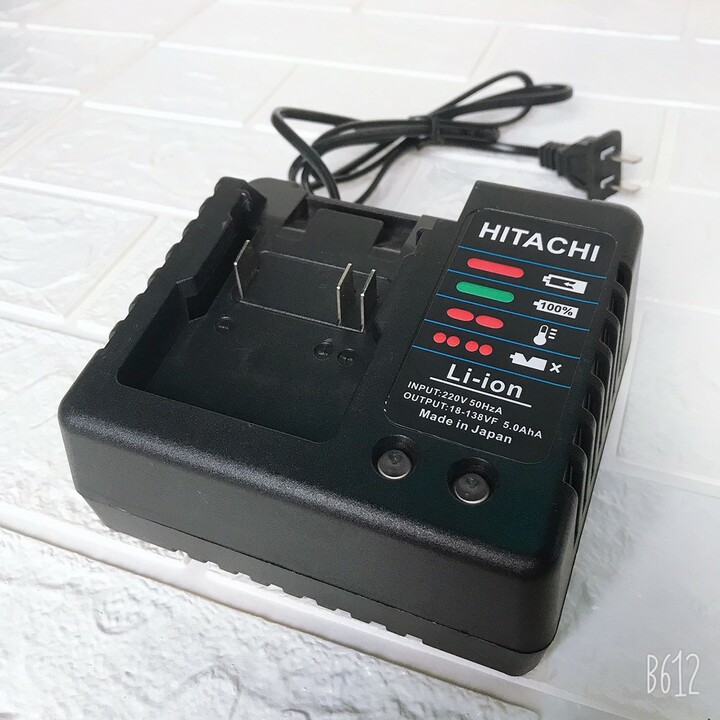 Sạc pin máy siết bulong máy khoan pin 10 cell Makita, Dewalt, Hitachi