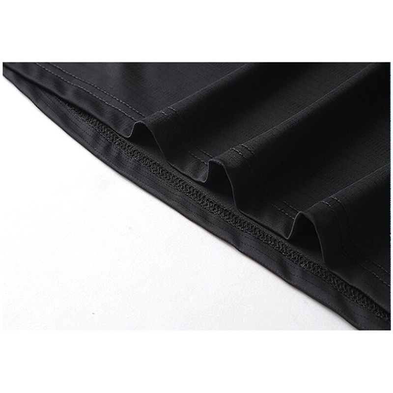 Áo Thun Thể Thao Tay Ngắn Dáng Rộng Vải Lụa Mát Thời Trang Mùa Hè Cho Nam