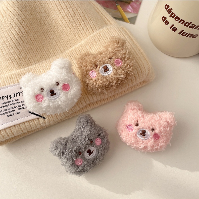 Ghim Cài Áo Hình Gấu Bông Dễ Thương Phong Cách Nhật Bản