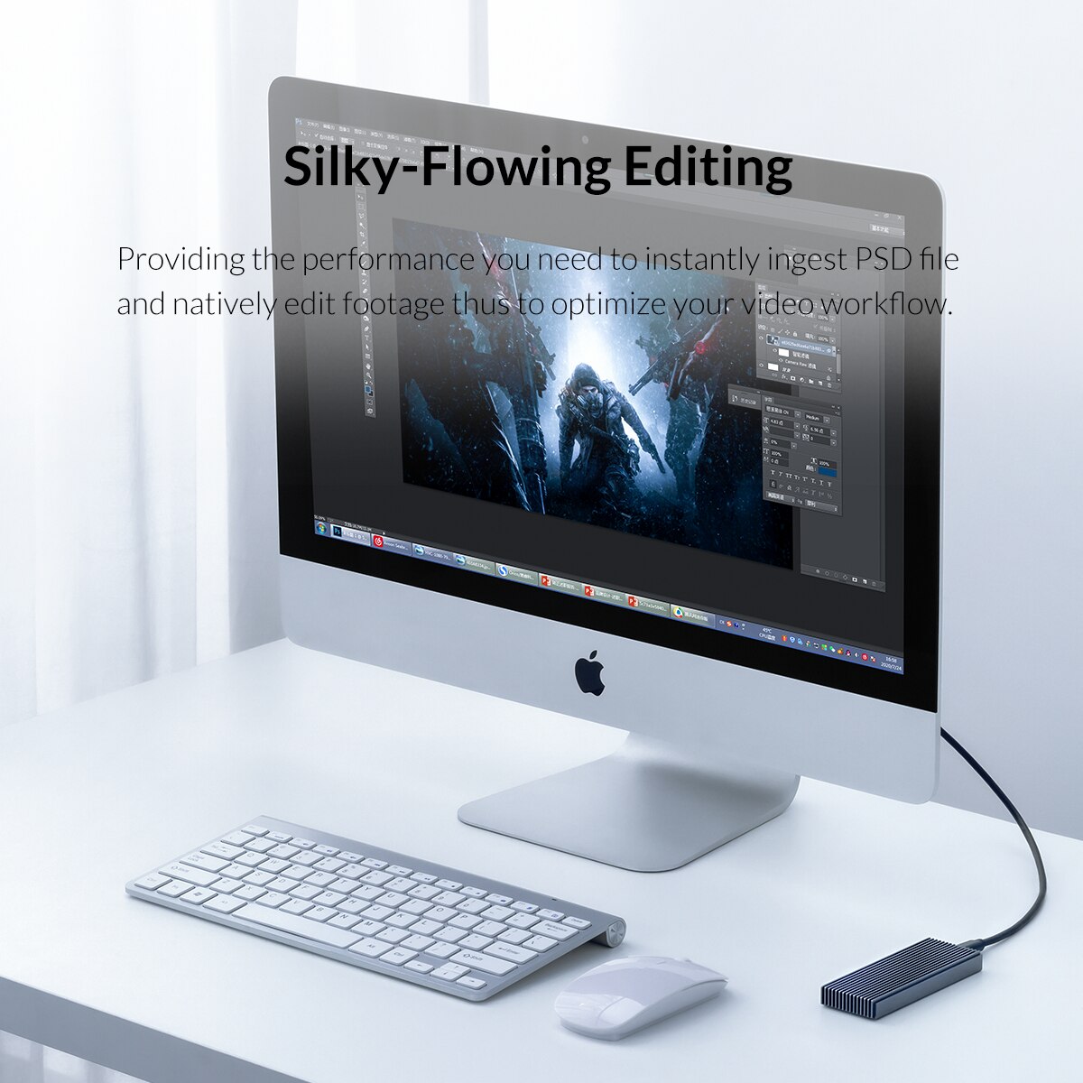 Vỏ ổ cứng ORICO M2PAC3-G20 USB3.2 20Gbps M.2 NVMe SSD chất lượng cao | BigBuy360 - bigbuy360.vn