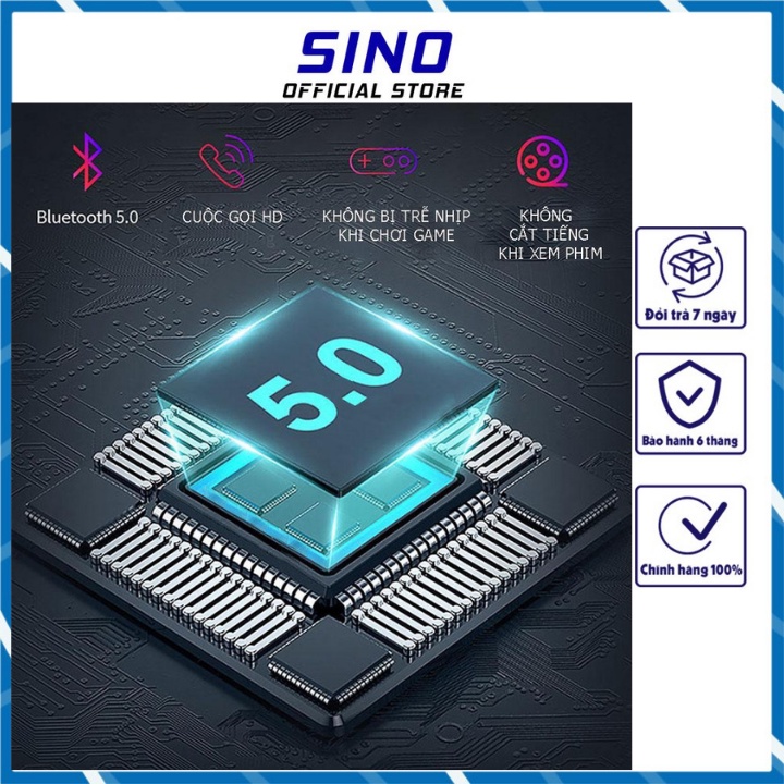 Tai nghe bluetooth gaming s11 không dây kèm sạc dự phòng flashback S11 SINO