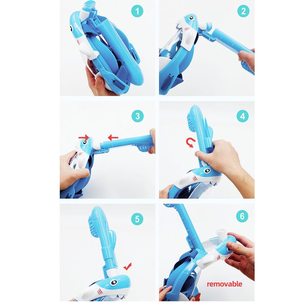 LET Kính Bơi Lặn Chống Sương Mù Họa Tiết Hoạt Hình