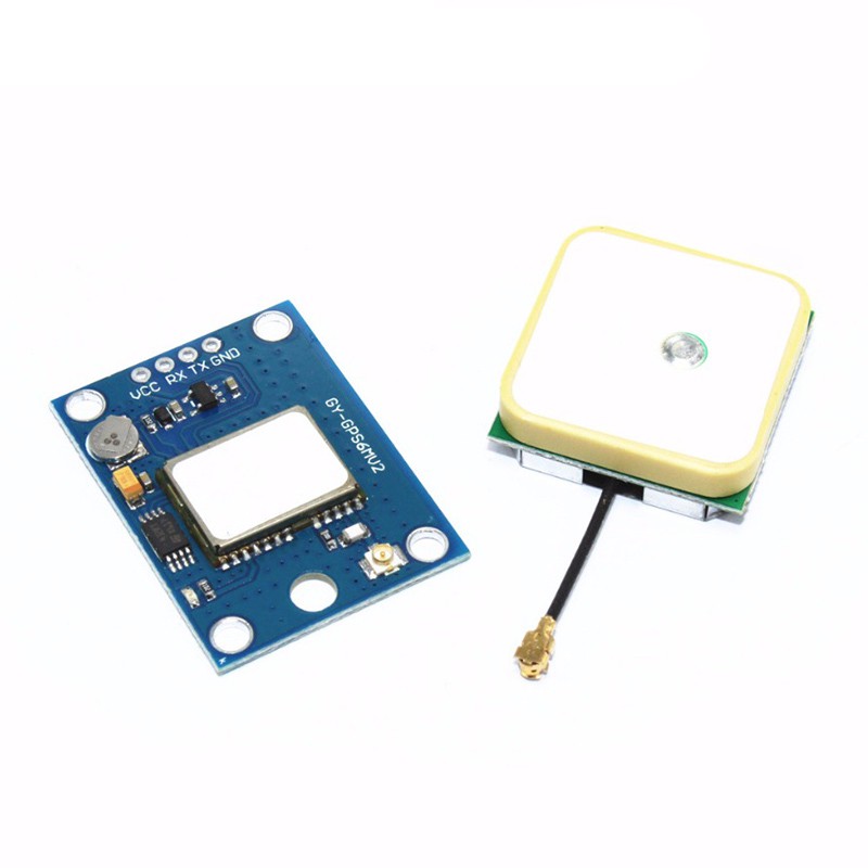 1 Mô-Đun Điều Khiển Bay GY-NEO6MV2 GPS Với Ăng Ten Lớn MWC APM2.5