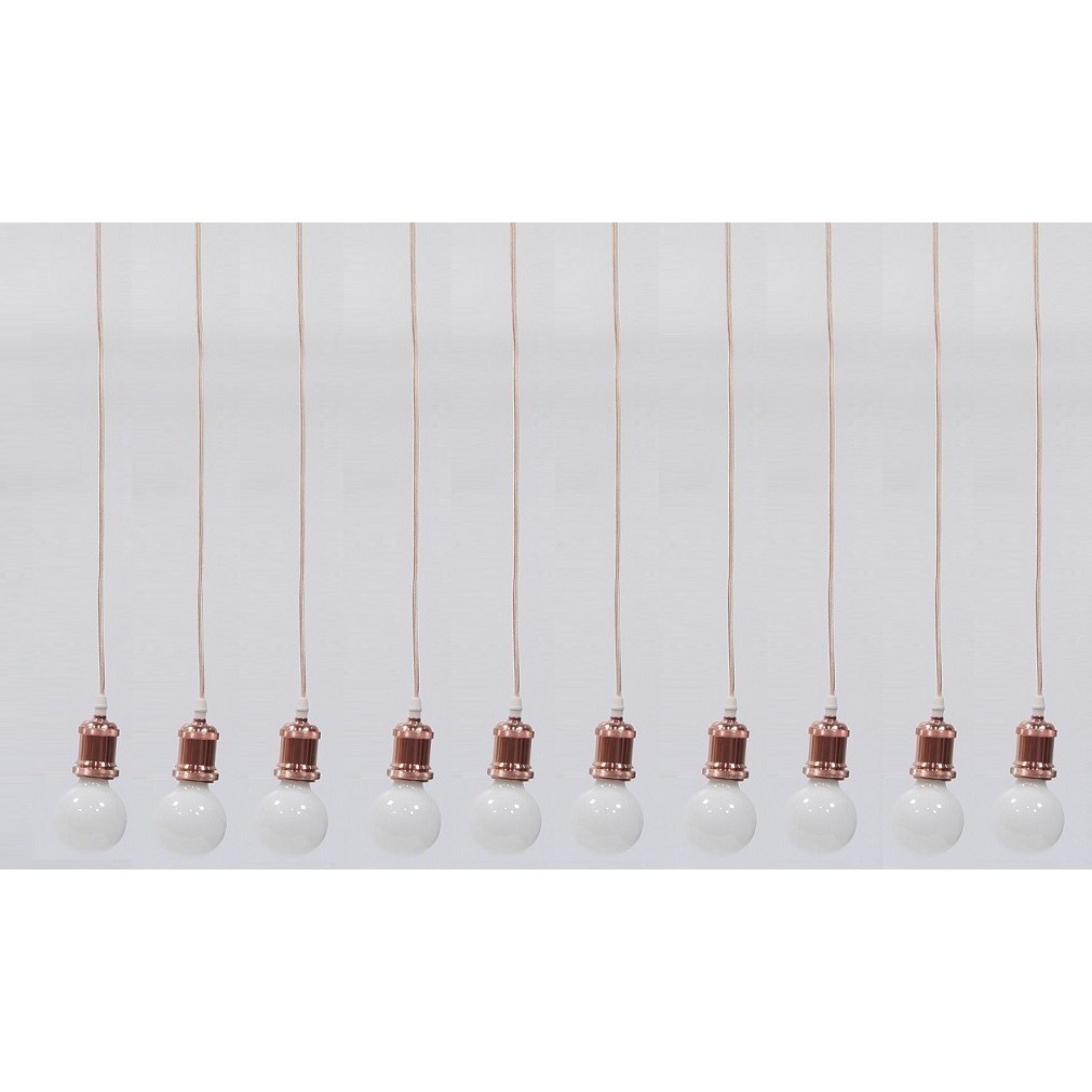 Bộ 10 dây đèn thả cổ điển bóng tròn trang trí G80 7W