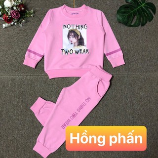BỘ NỈ DA CÁ BÉ GÁI ( TỪ 13-35KG)