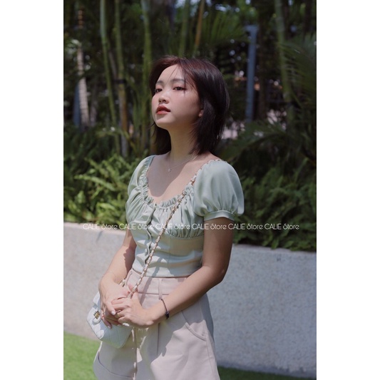 Áo Crotop tay ngắn / Bẹt vai