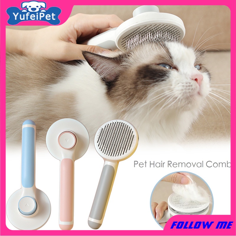 Lược chải lông thú cưng tự động chống trượt cao cấp nhiều màu tùy chọn